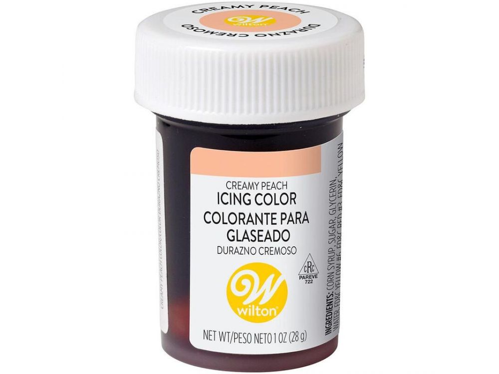 Food coloring gel - Wilton - creamy peach, 28 g