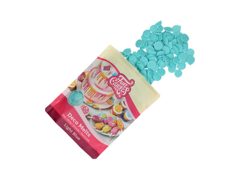 Deco Melts pastilles - FunCakes - blue, 250 g