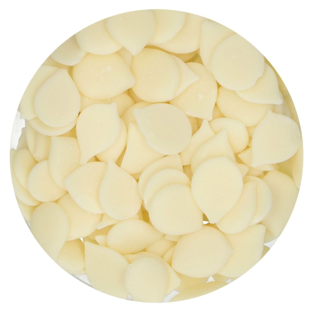 Pastylki Deco Melts - FunCakes - białe, 250 g