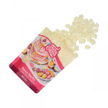 Deco Melts pastilles - FunCakes - white, 250 g