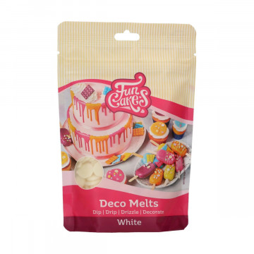 Deco Melts pastilles - FunCakes - white, 250 g