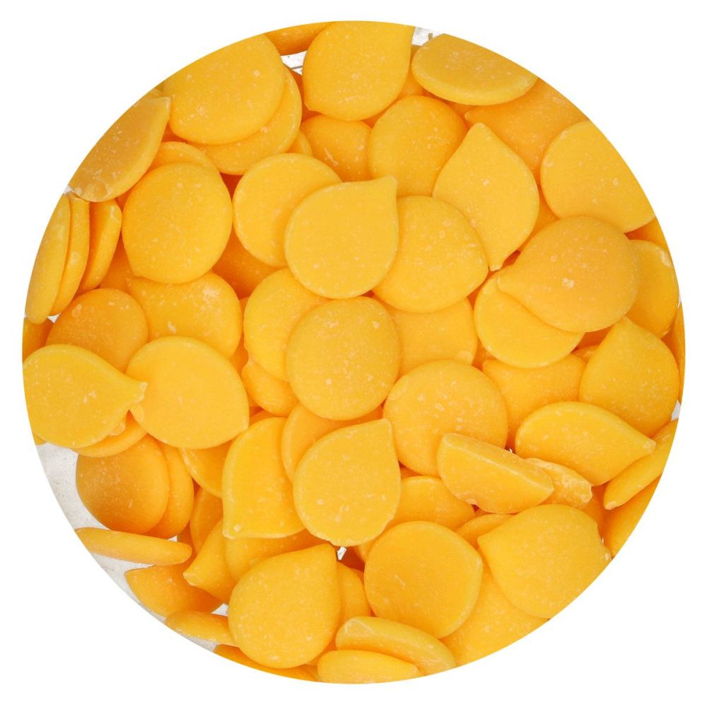 Deco Melts pastilles - FunCakes - yellow, 250 g