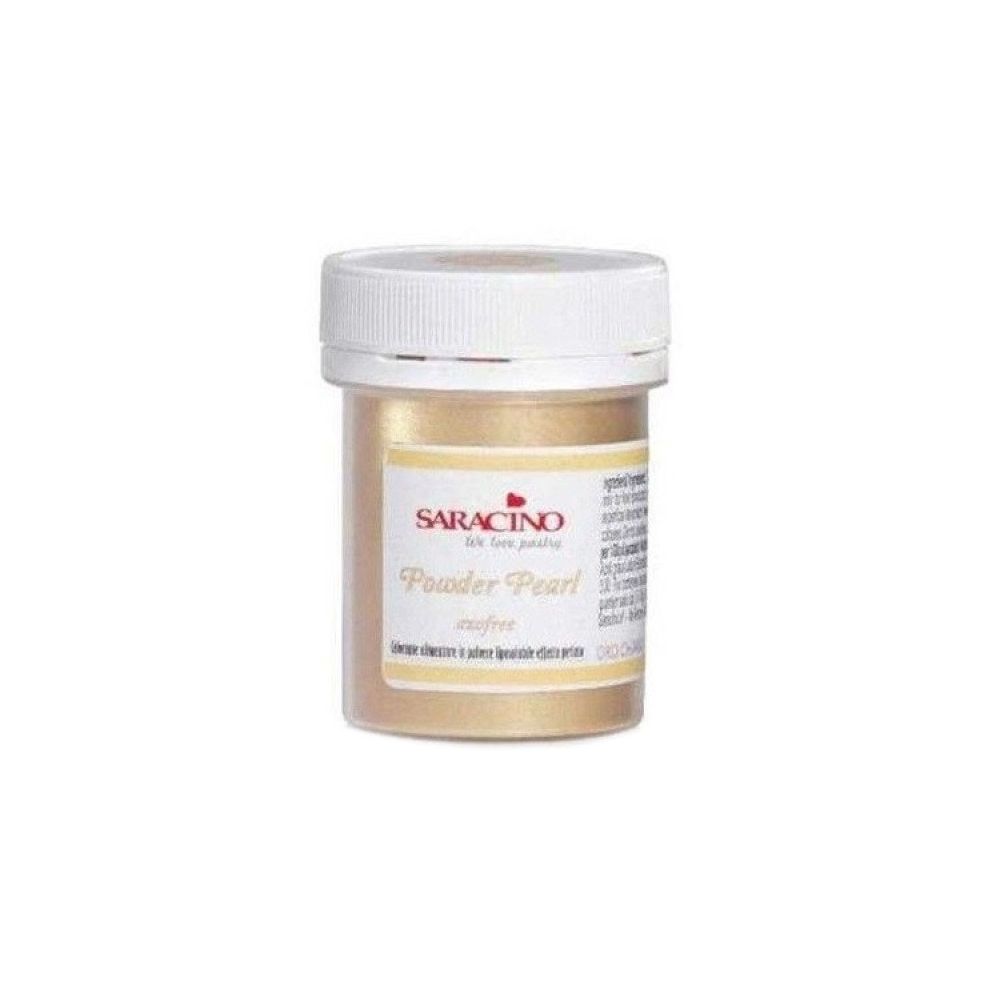 Food coloring powder - Saracino - gold, 5 g