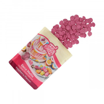Deco Melts pastilles - FunCakes - raspberry, 250 g