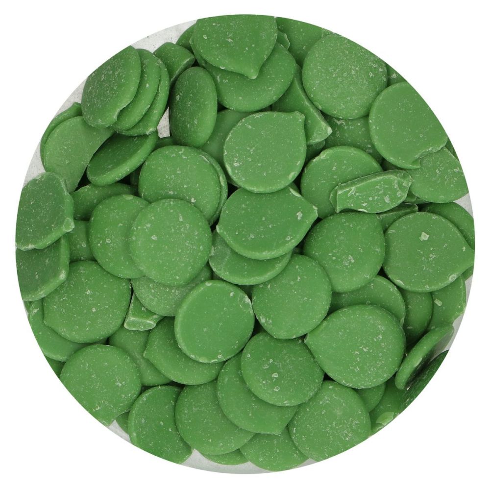 Deco Melts pastilles - FunCakes - green, 250 g