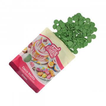 Deco Melts pastilles - FunCakes - green, 250 g