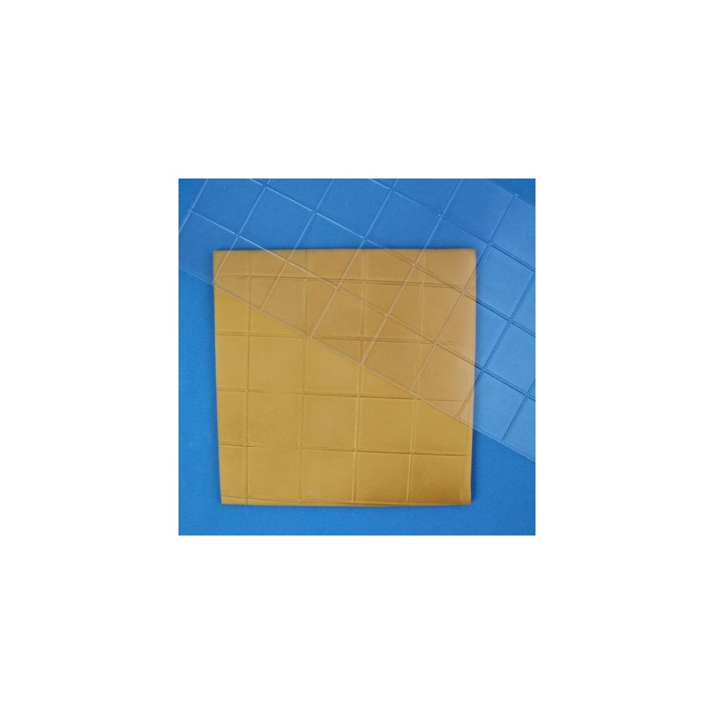 Structural pattern mat - PME - large squares, 15 x 30.5 cm