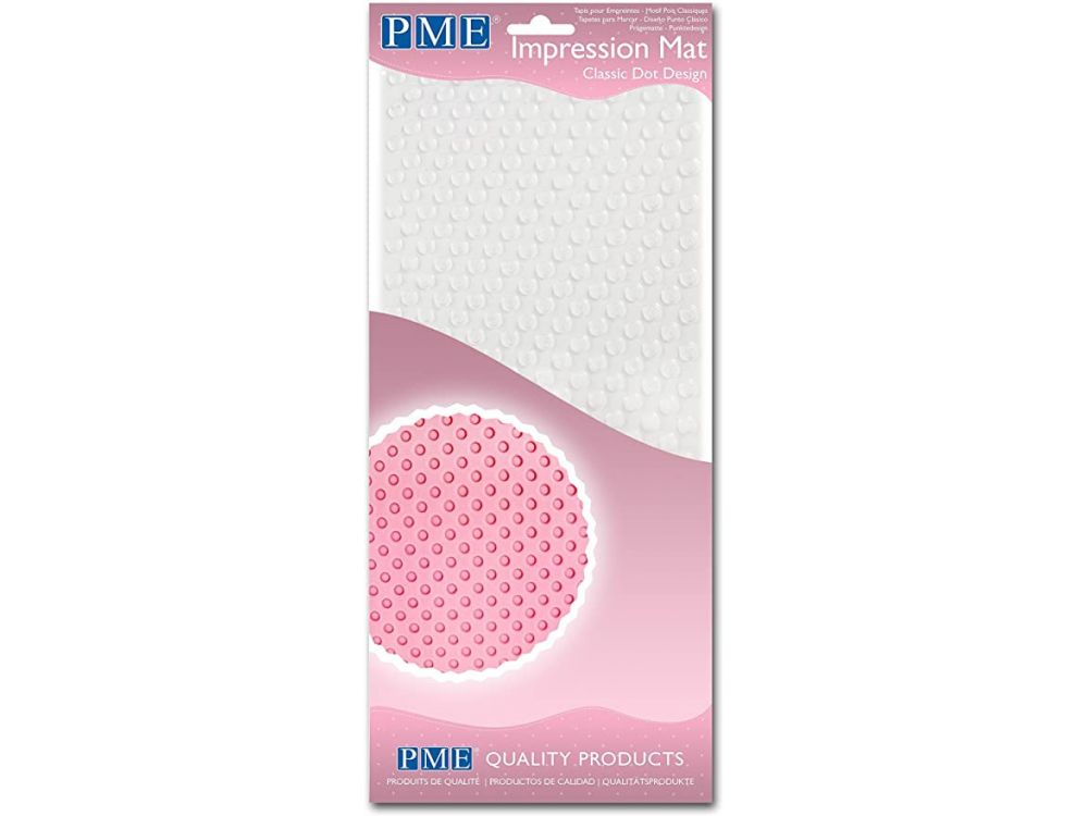 Structural pattern mat - PME - dots, 15 x 30.5 cm