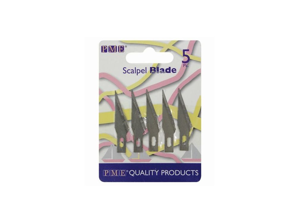 Decorative scalpel blades - PME - 5 pcs.