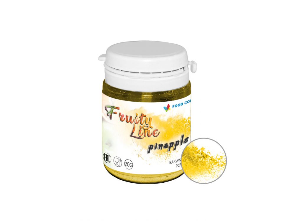Natural dye powder - Food Colors - pineapple, 20 g