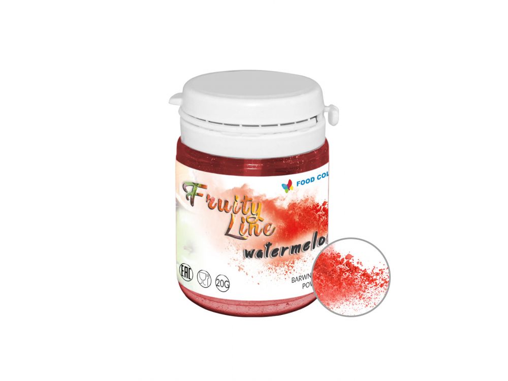 Natural dye powder - Food Colors - watermelon, 20 g