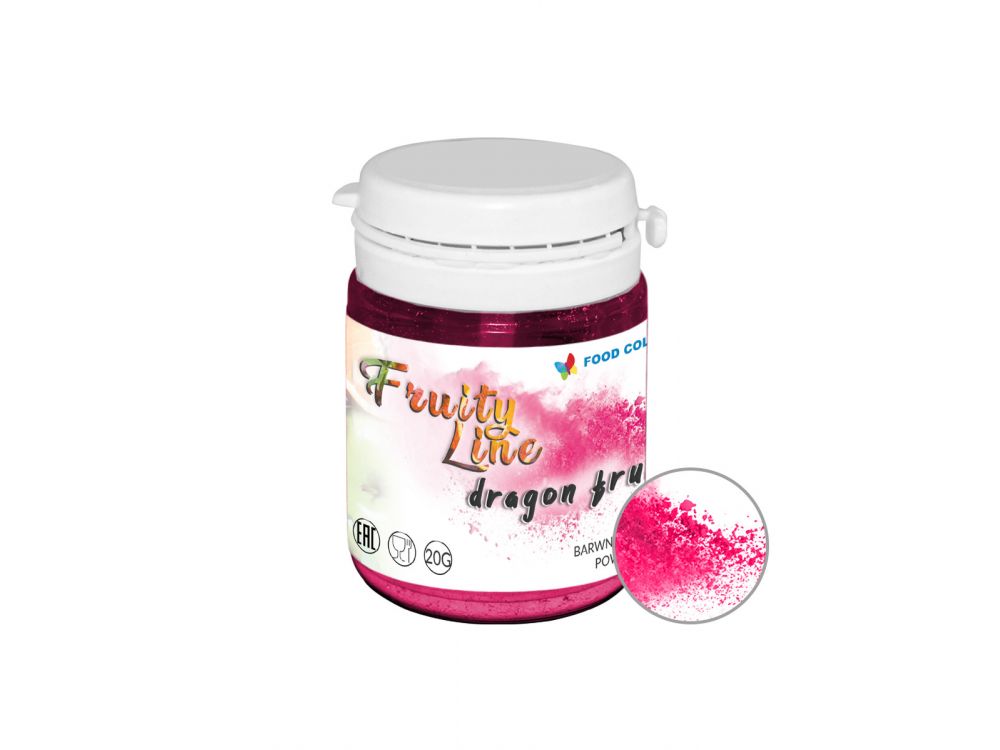 Natural dye powder - Food Colors - dragon fruit, 20 g