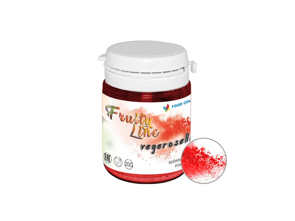 Natural dye powder - Food Colors - vegeroselle, 20 g