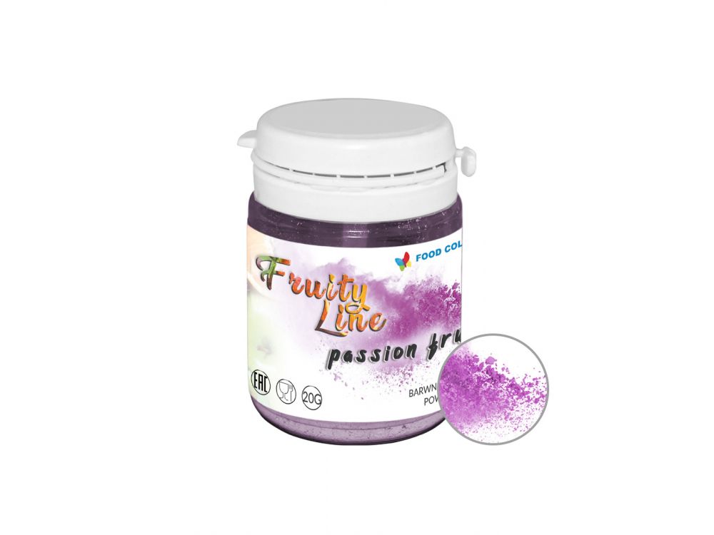 Natural dye powder - Food Colors - passion fruit, 20 g