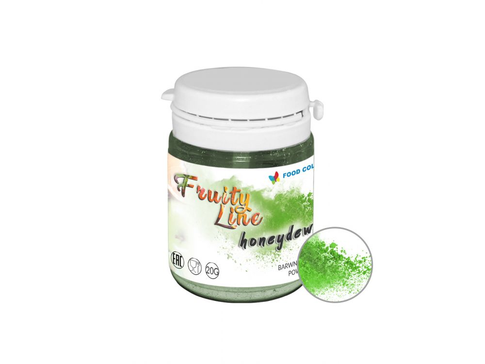 Natural dye powder - Food Colors - honeydew, 20 g