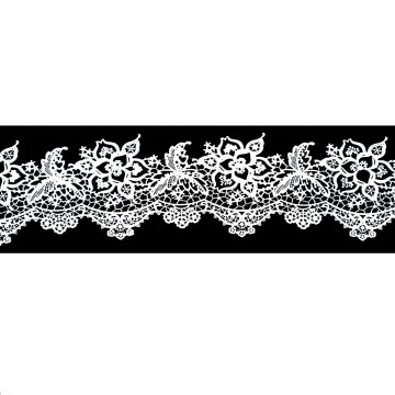 Sugar lace - Slado - white, 39 cm, 3 pcs.