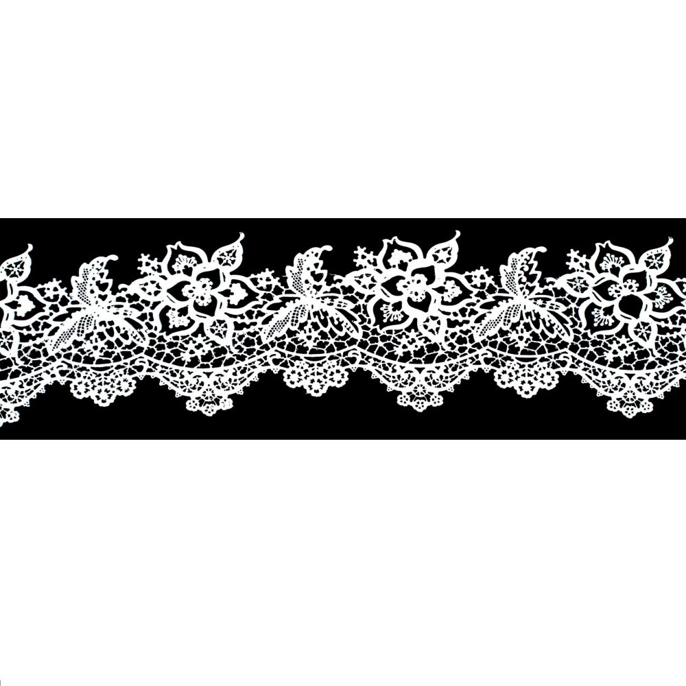 Sugar lace - Slado - white, 39 cm, 3 pcs.