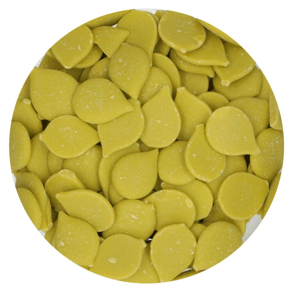 Pastylki Deco Melts - FunCakes - limonkowa zieleń, 250 g