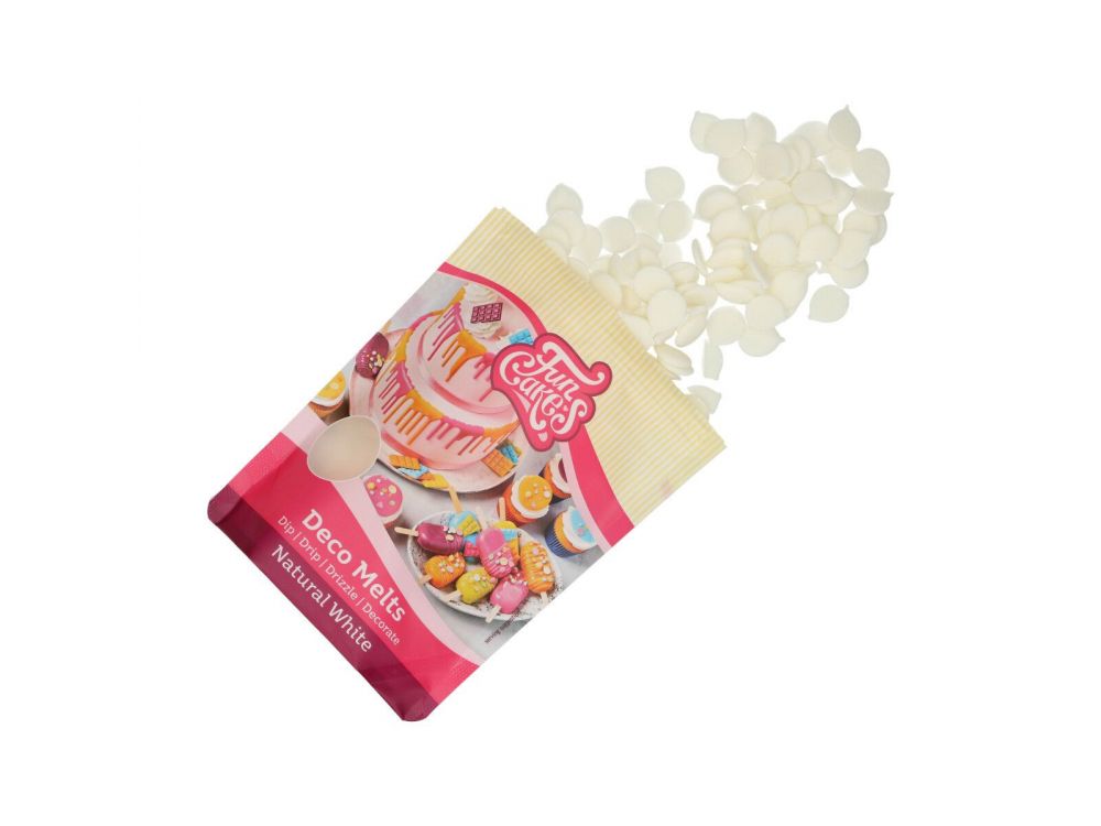 Deco Melts - FunCakes - natural white, 250 g