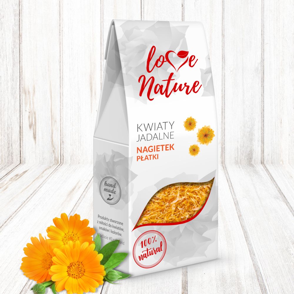 Edible flowers - Love Nature - marigold petals, 20 g