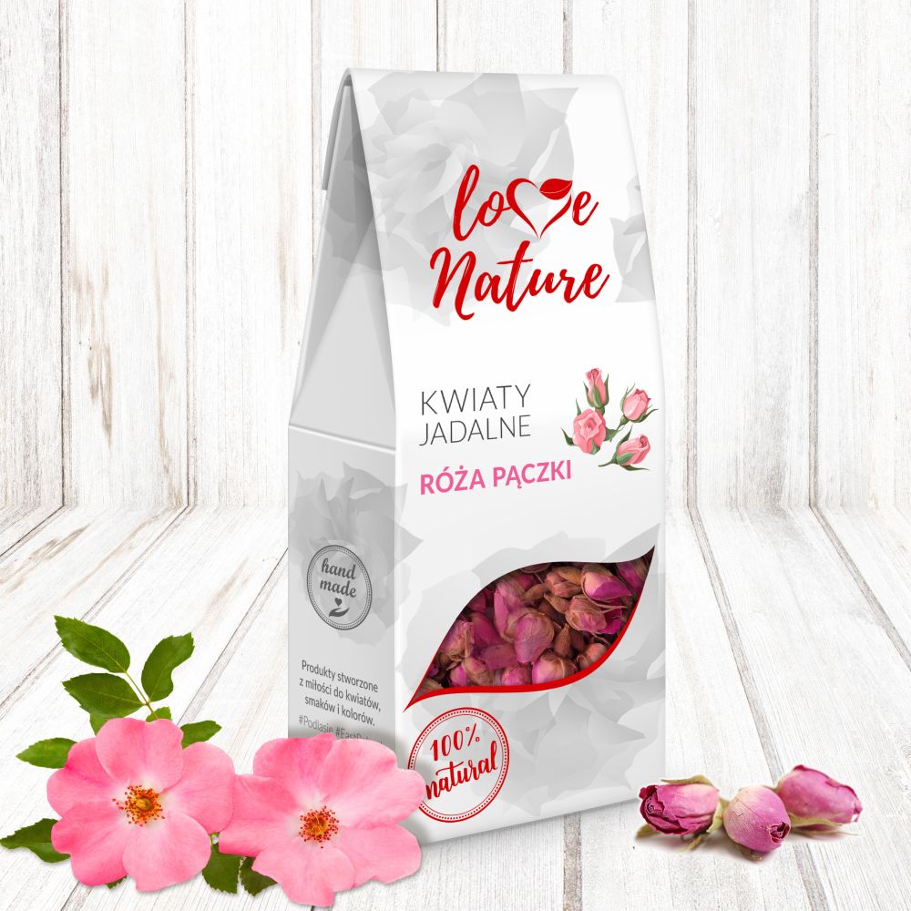 Edible flowers - Love Nature - rosebuds, 20 g