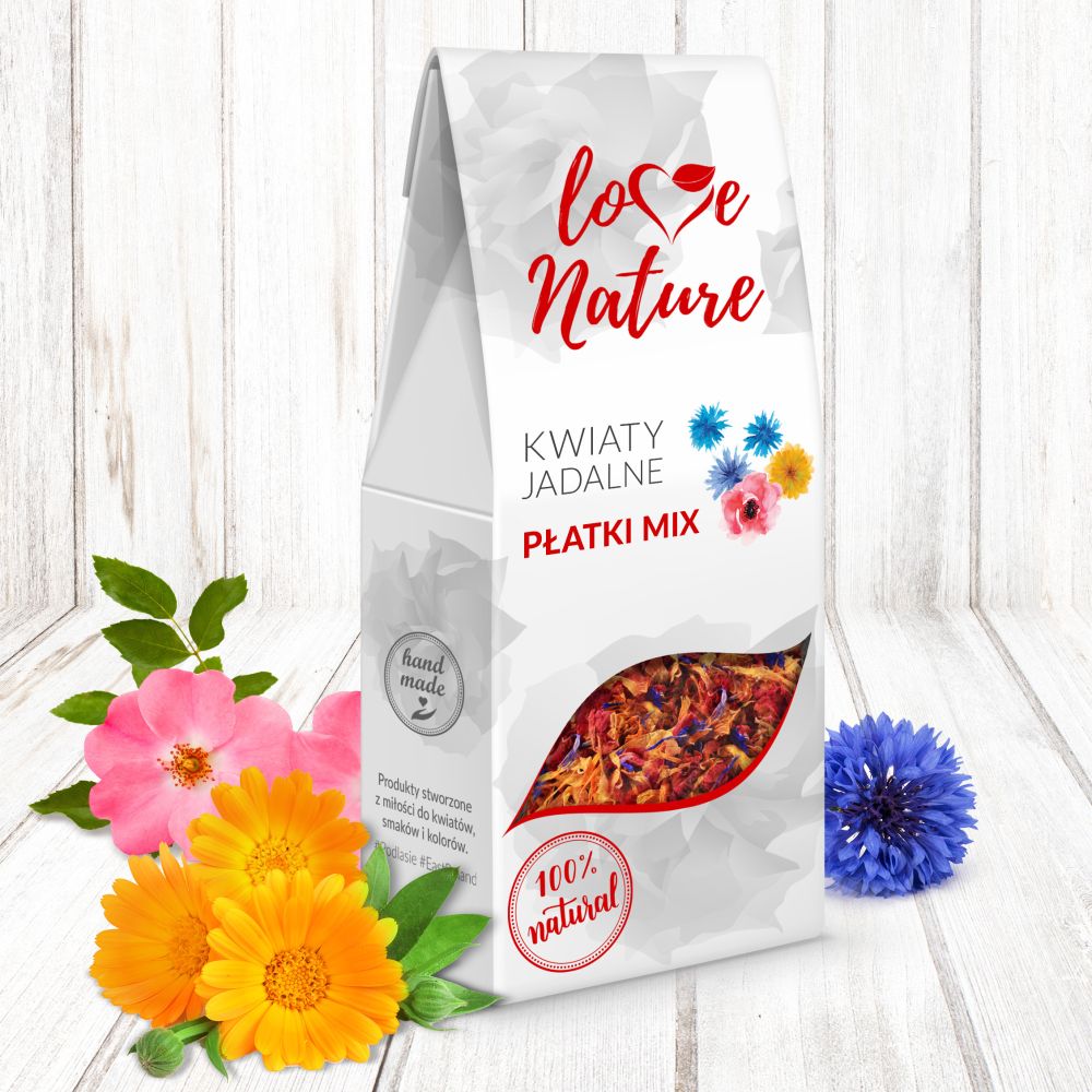 Edible flowers - Love Nature - mix of petals, 10 g