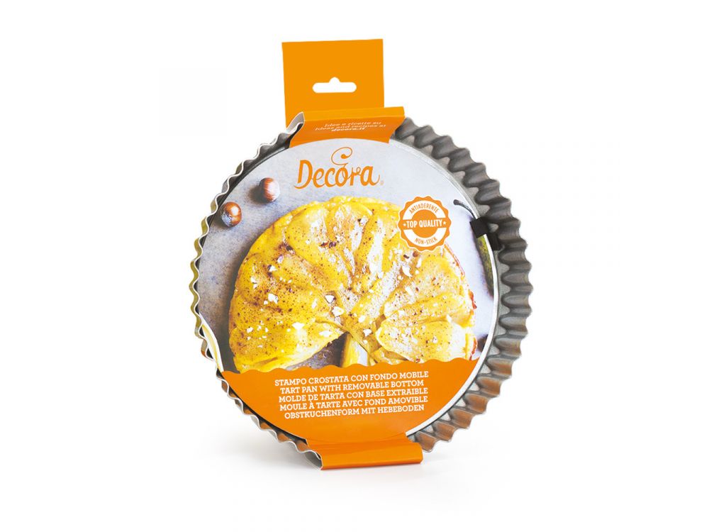 Tart tin with removable bottom - Decora - 28 cm
