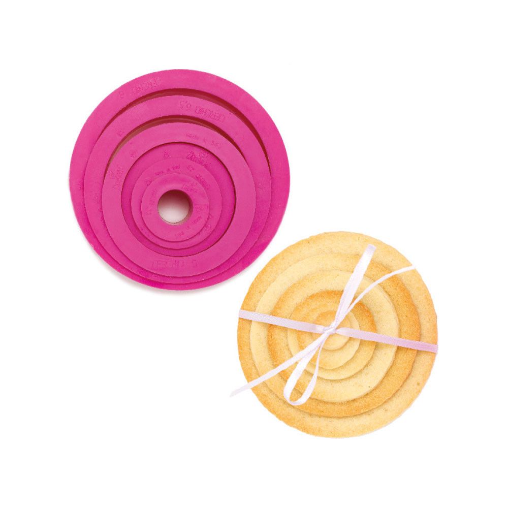 Molds, cookie cutters - Decora - circles, 6 pcs.