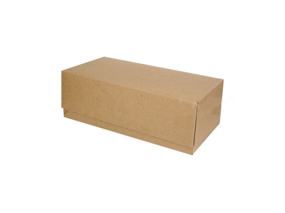 Pudełko na tort - kraft, 26 x 14 x 9 cm