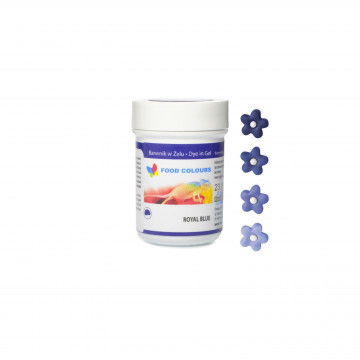 Food coloring gel in a jar - Food Colors - navy blue, 35 g