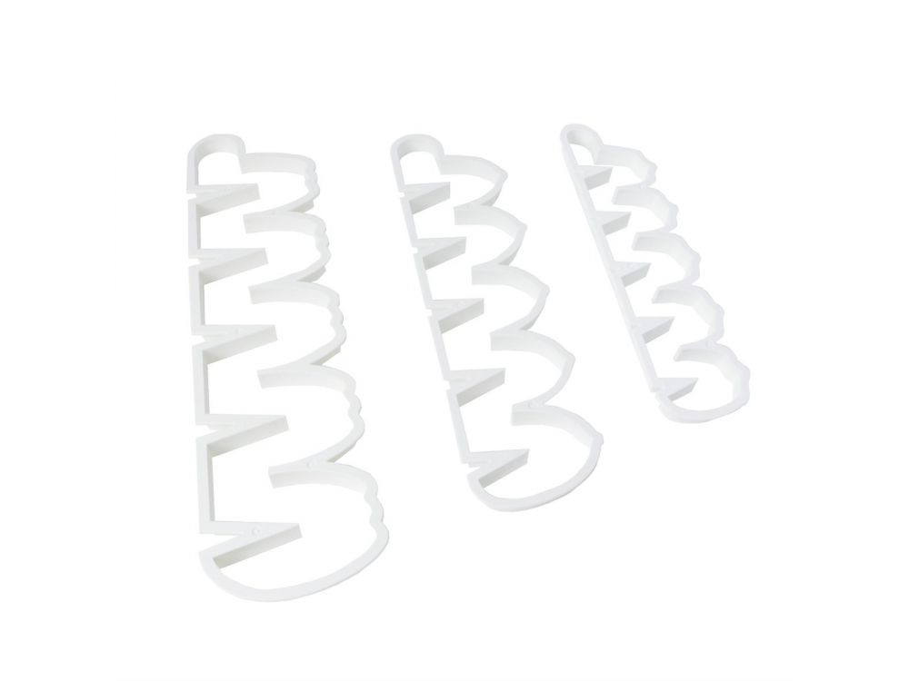Molds, sugar flower cutters - PME - 3 pcs.