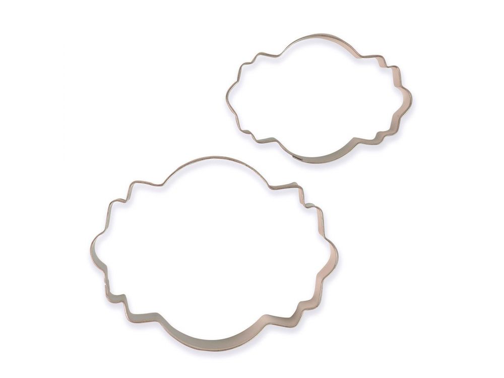 Molds, cookie cutters - PME - frames, 2 pcs.