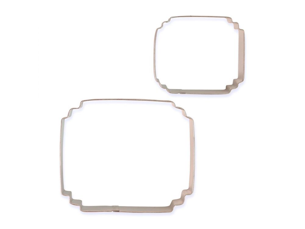 Molds, cookie cutters - PME - frames, 2 pcs.