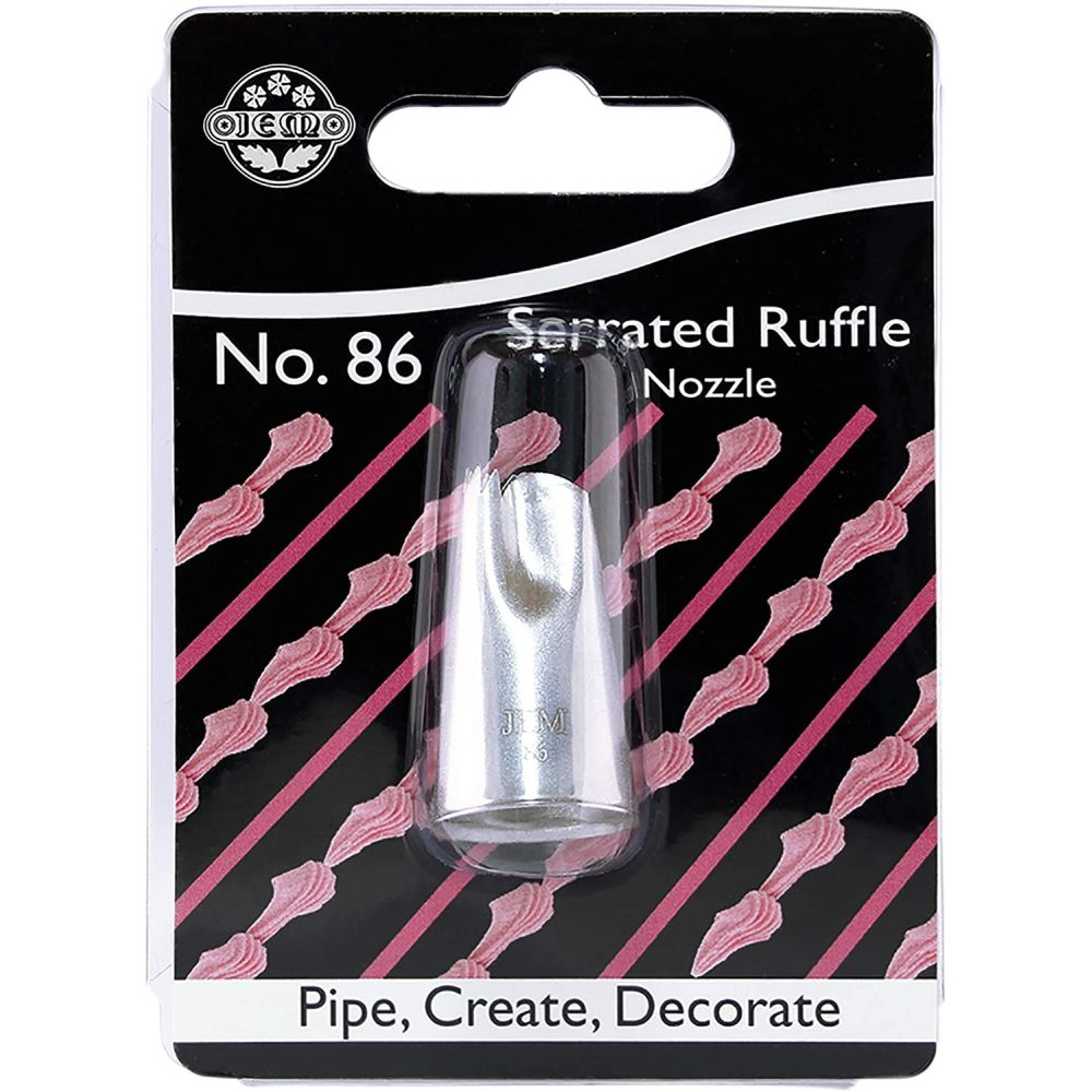 Decoration tip - JEM - serrated ruffle, no. 86