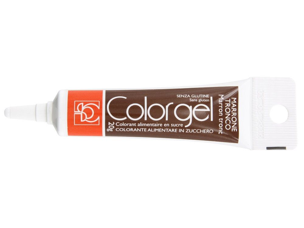 Color gel in tube - Modecor - brown, 20 g