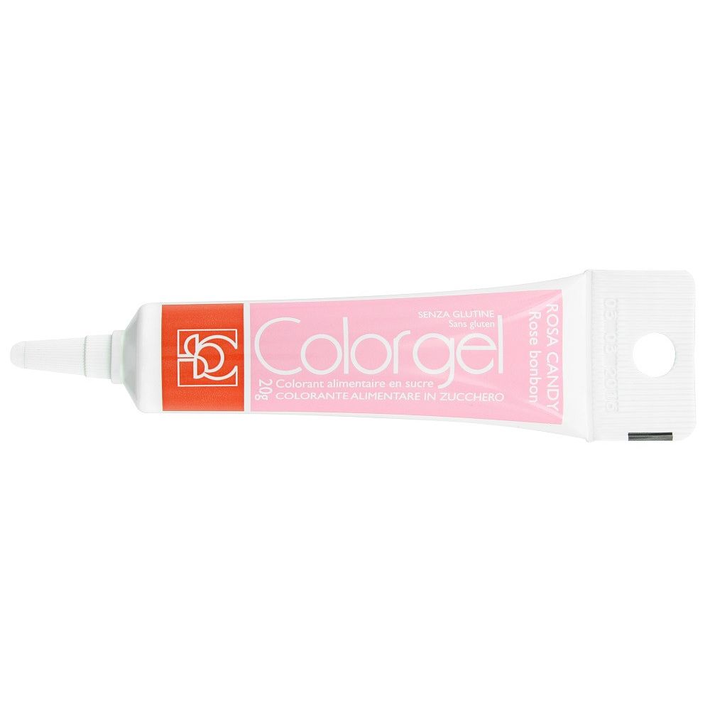Color gel in tube - Modecor - candy pink, 20 g