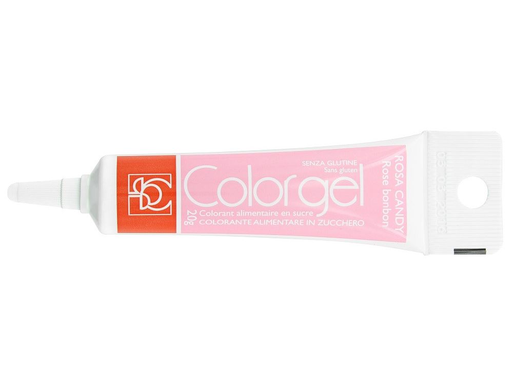 Barwnik spożywczy w żelu Colorgel - Modecor - jasnoróżowy, 20 g