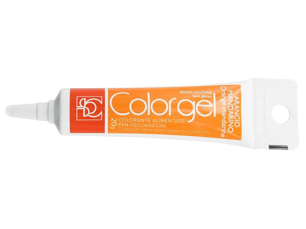 Barwnik spożywczy w żelu Colorgel - Modecor - pomarańczowy, 20 g