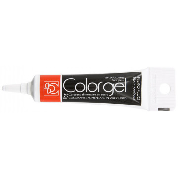 Barwnik spożywczy w żelu Colorgel - Modecor - czarny, 20 g