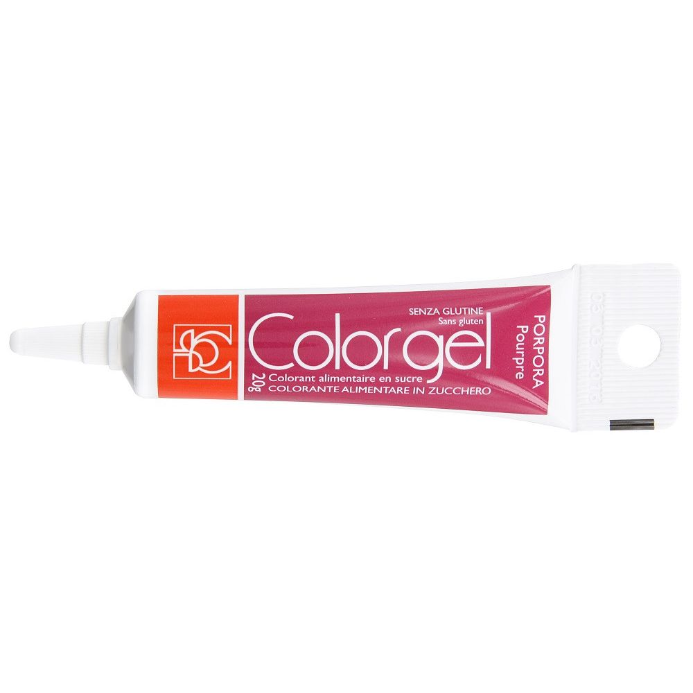Color gel in tube - Modecor - purple, 20 g