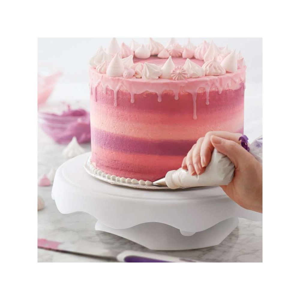 Height-adjustable cake decorating plate - Wilton - 32 cm