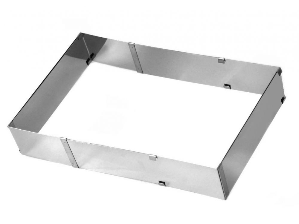 Regulated form, cake edge - KuchPol - rectangular, 6 cm