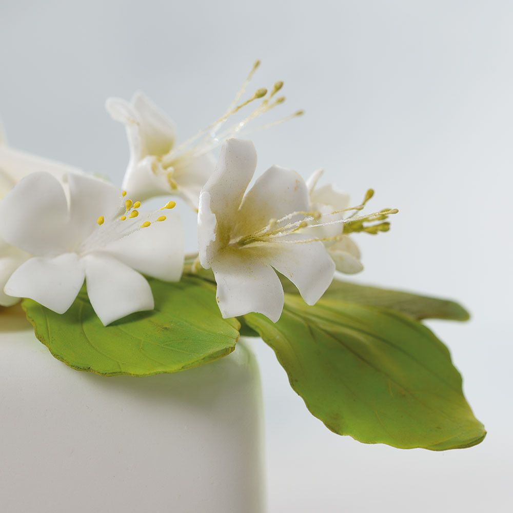 Pręciki do kwiatów cukrowych - Decora - białe i żółte, 288 szt.