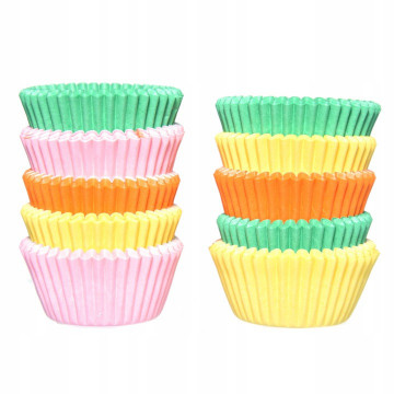 Baking cups - Decora - color mix, 32 x 22 mm, 200 pcs.