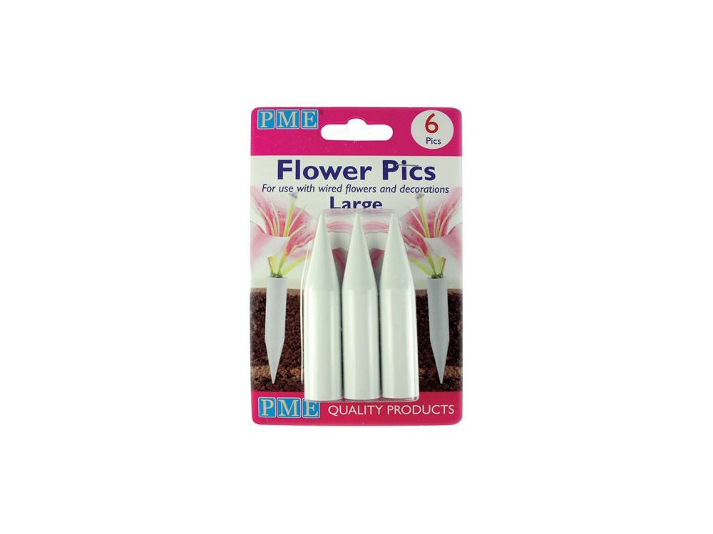 Flower supports - PME - 7 cm, 6 pcs.