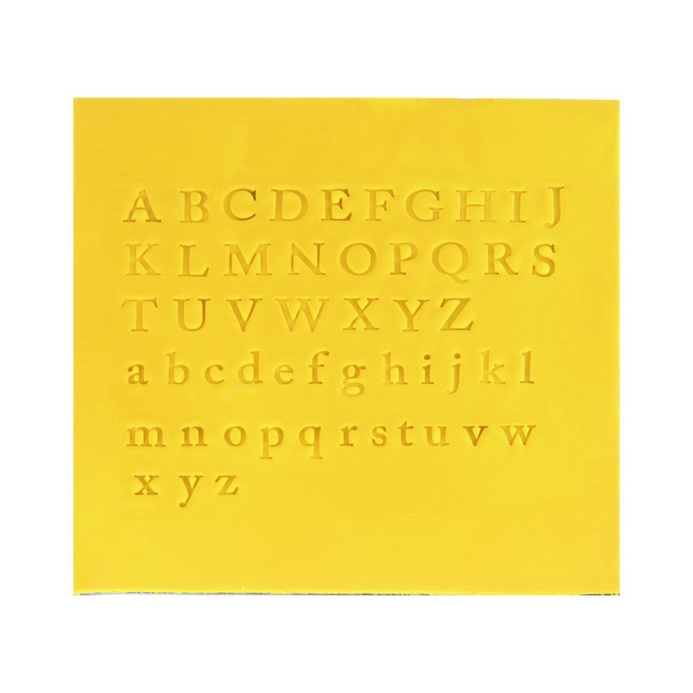 Set of lettering molds - PME - letters, 52 pcs.