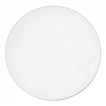Cake board, smooth - Cuki - white, double sided, 20 cm