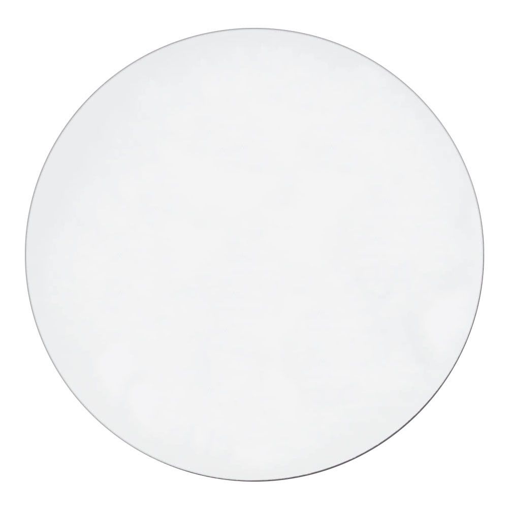 Cake board, smooth - Cuki - white, double sided, 20 cm