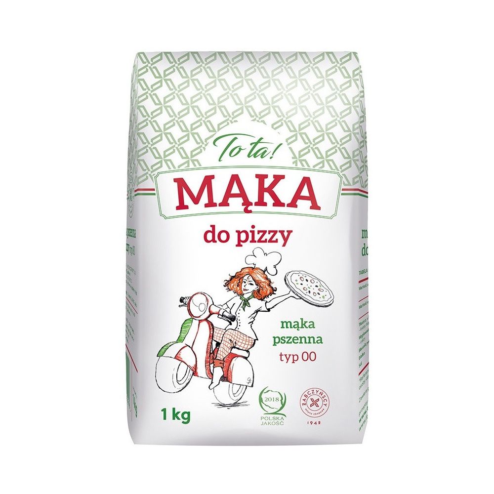 Wheat flour for pizza - TO TA - type 00, 1 kg