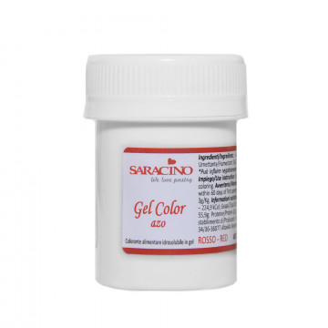 Gel dye - Saracino - red, 30 g